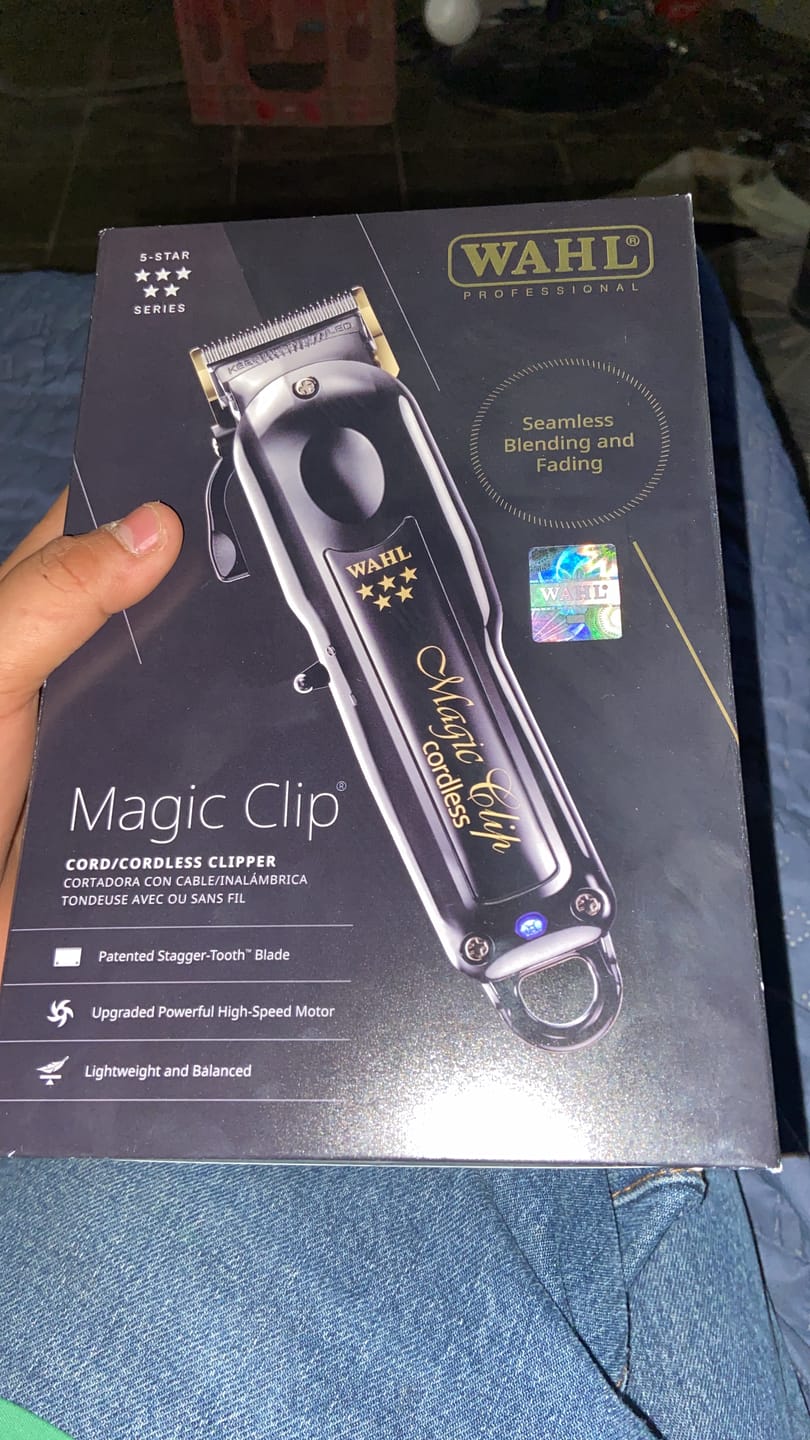 Customer photo review of Wahl  - Cortadora Inalámbrica Magic Clip Black