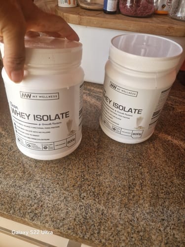 Customer photo review of My Wellness Clean Whey Isolate 800g