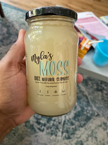 Customer photo review of MYLASMOSS SEAMOSS GEL (340ML)