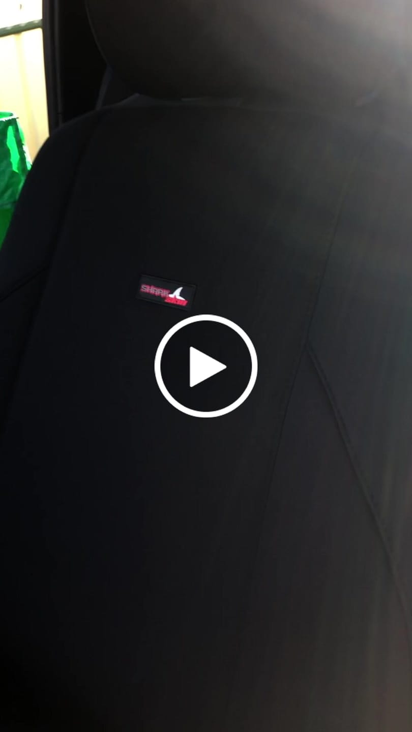 Customer video review of Sharkskin Plus Seat Covers for Volkswagen Amarok NF 06/2023-ON