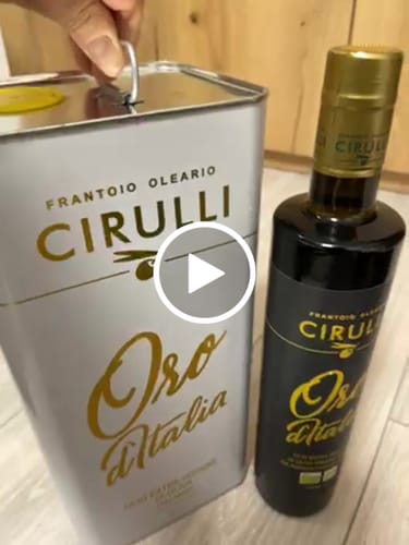 Customer video review of 1 lattina di olio extravergine di oliva • 5 Litri