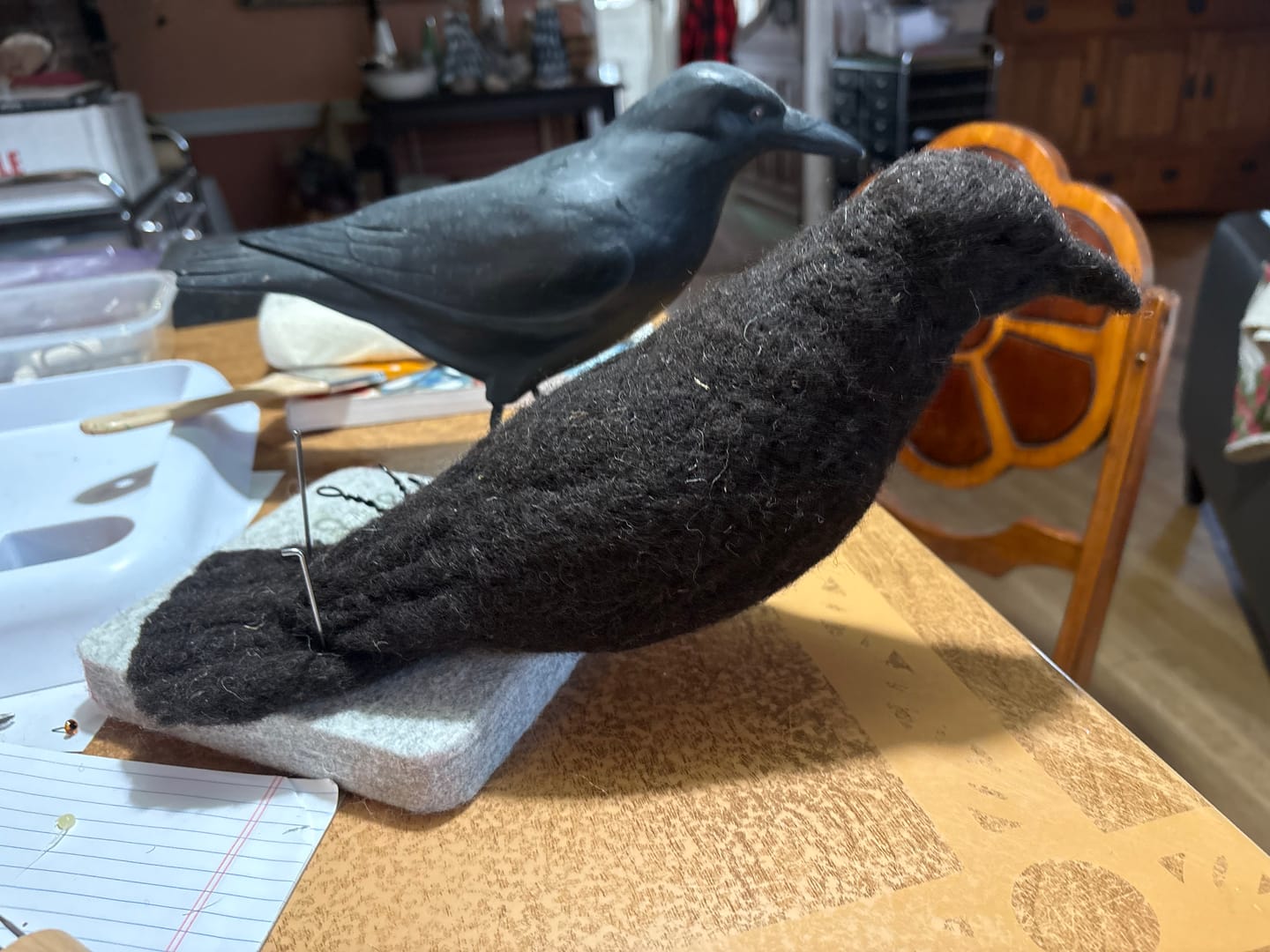 Customer photo review of Core Wool Batting - You Choose Amount
