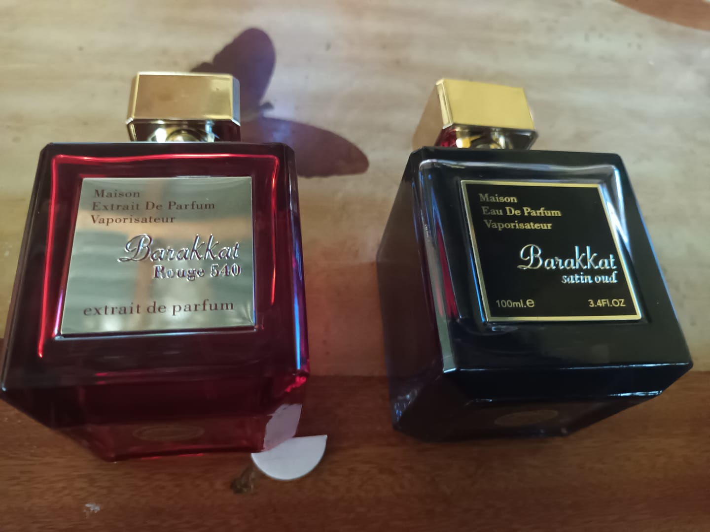 Customer photo review of Barakkat Satin Oud EDP 100ml