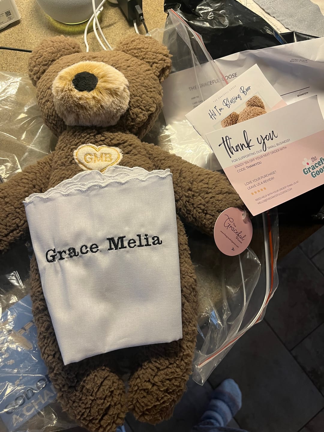 Customer photo review of Blessing Bear®