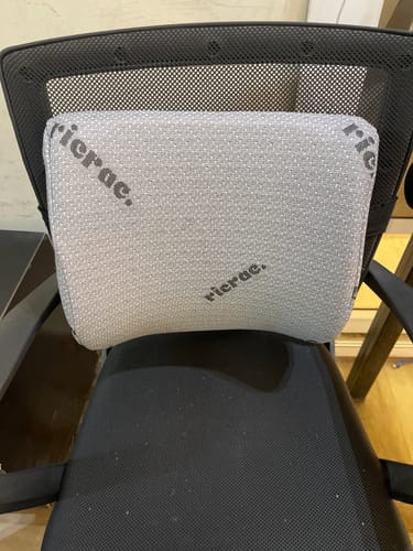 Customer photo review of Back Support Pillow - Rolo