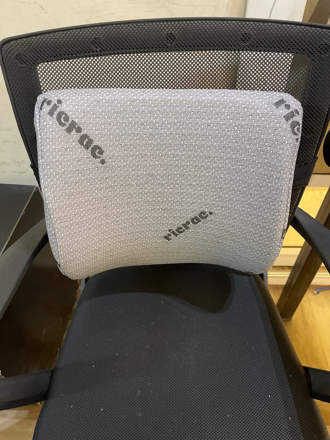 Customer photo review of Back Support Pillow - Rolo