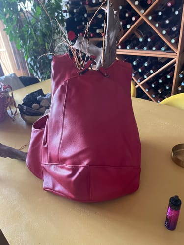 Customer photo review of Le sac à dos Vegan Original - Ergonomique et Antivol