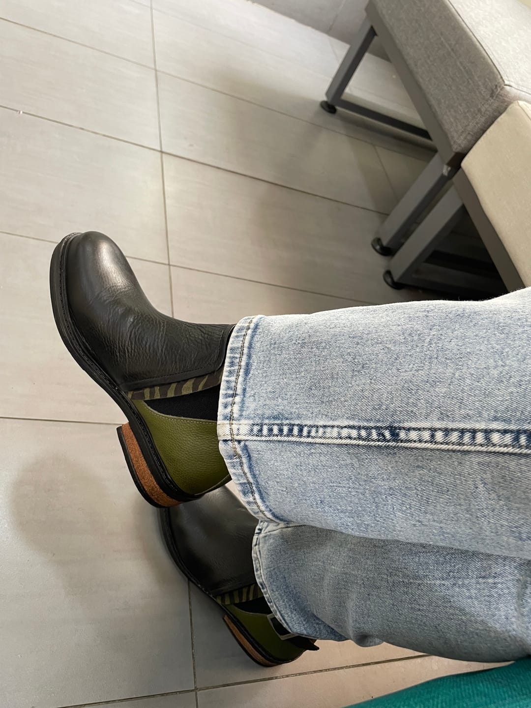 Customer photo review of Botin Mujer / Angu Negro