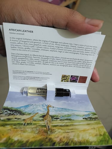Hadi R. review of Memo Paris African Leather Eau De Parfum Vial 2ml image 1 out of 1