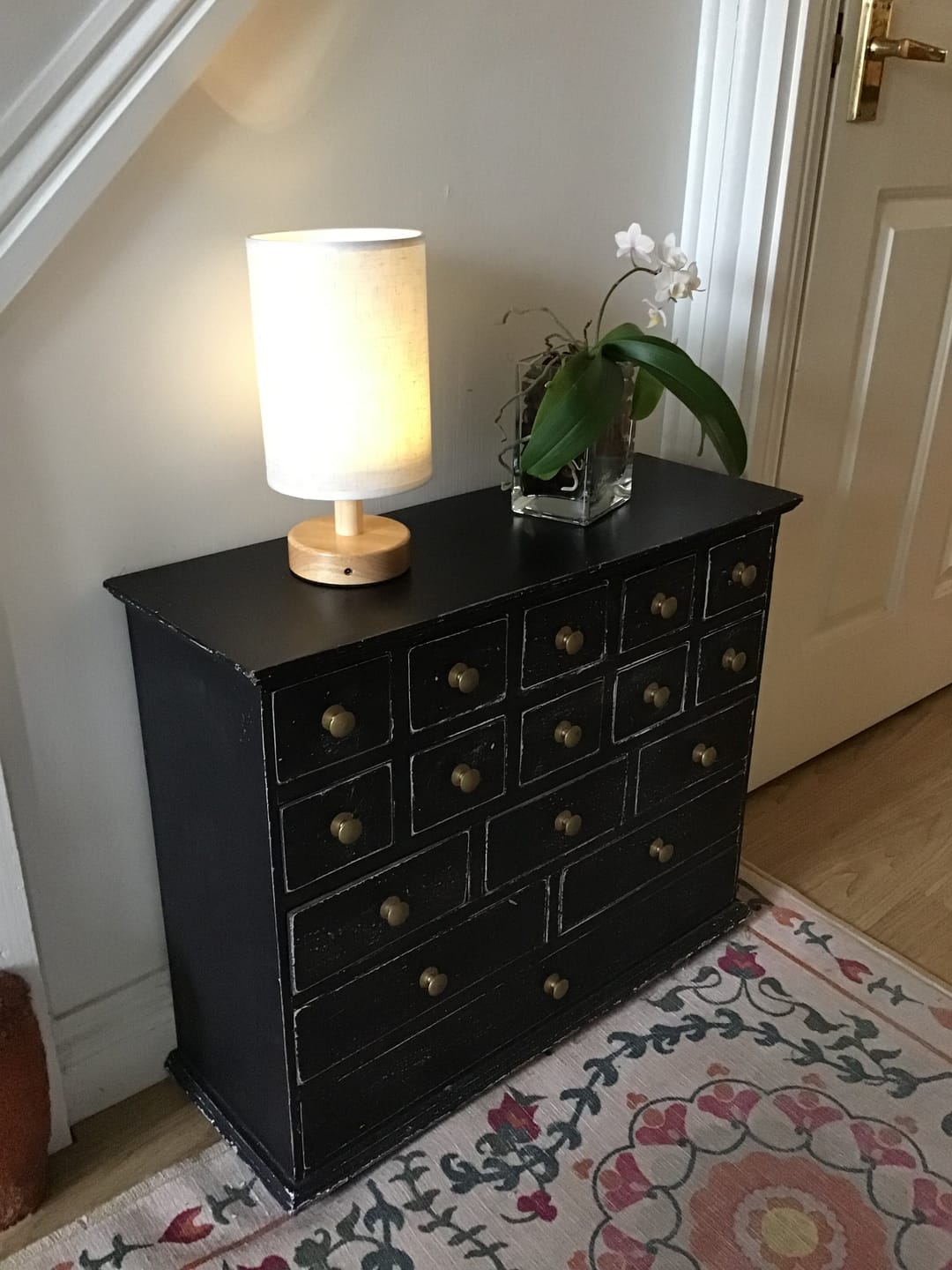 Customer photo review of Nordic Linen Table Lamp