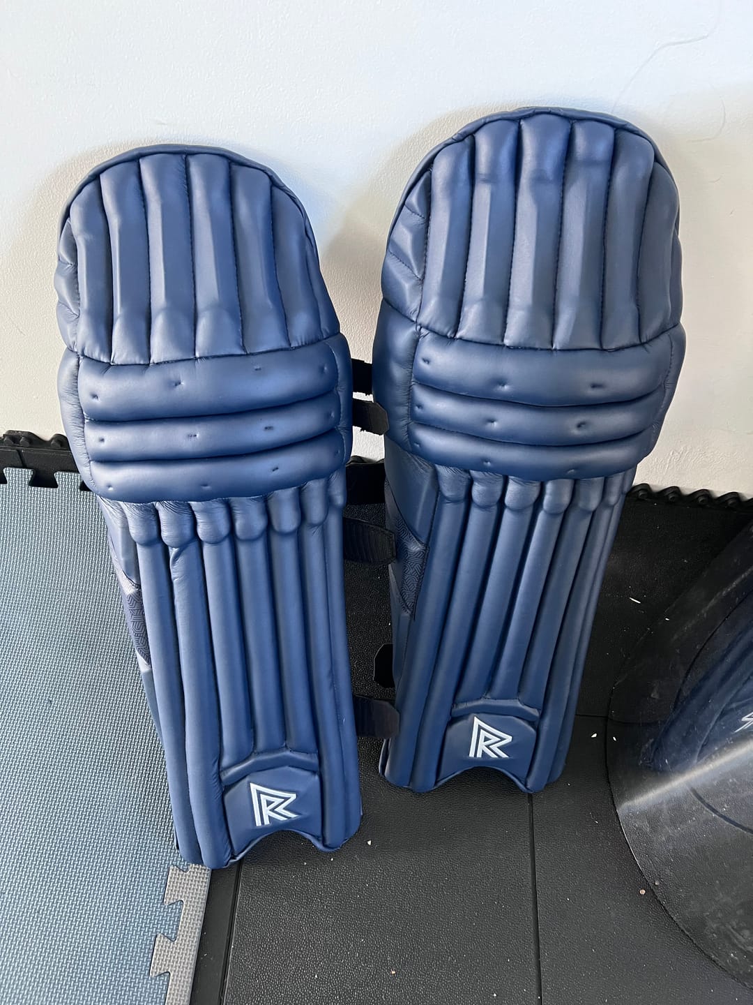 Customer photo review of Pro 'Navy' Batting Pads