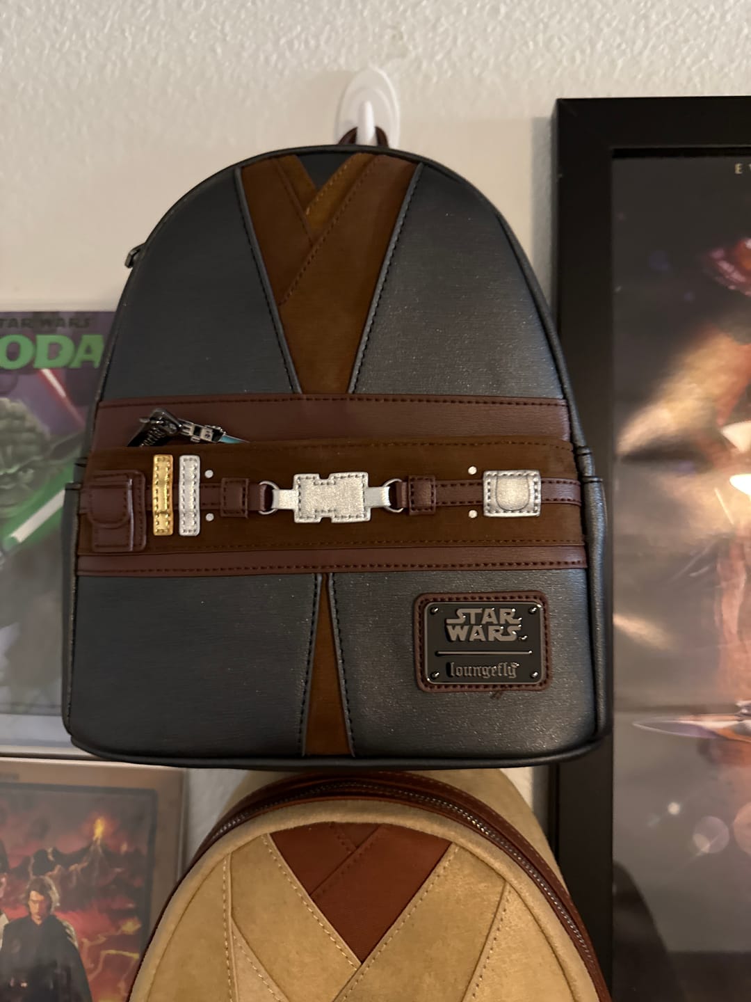 Customer photo review of Loungefly Star Wars Anakin Skywalker Cosplay Backpack