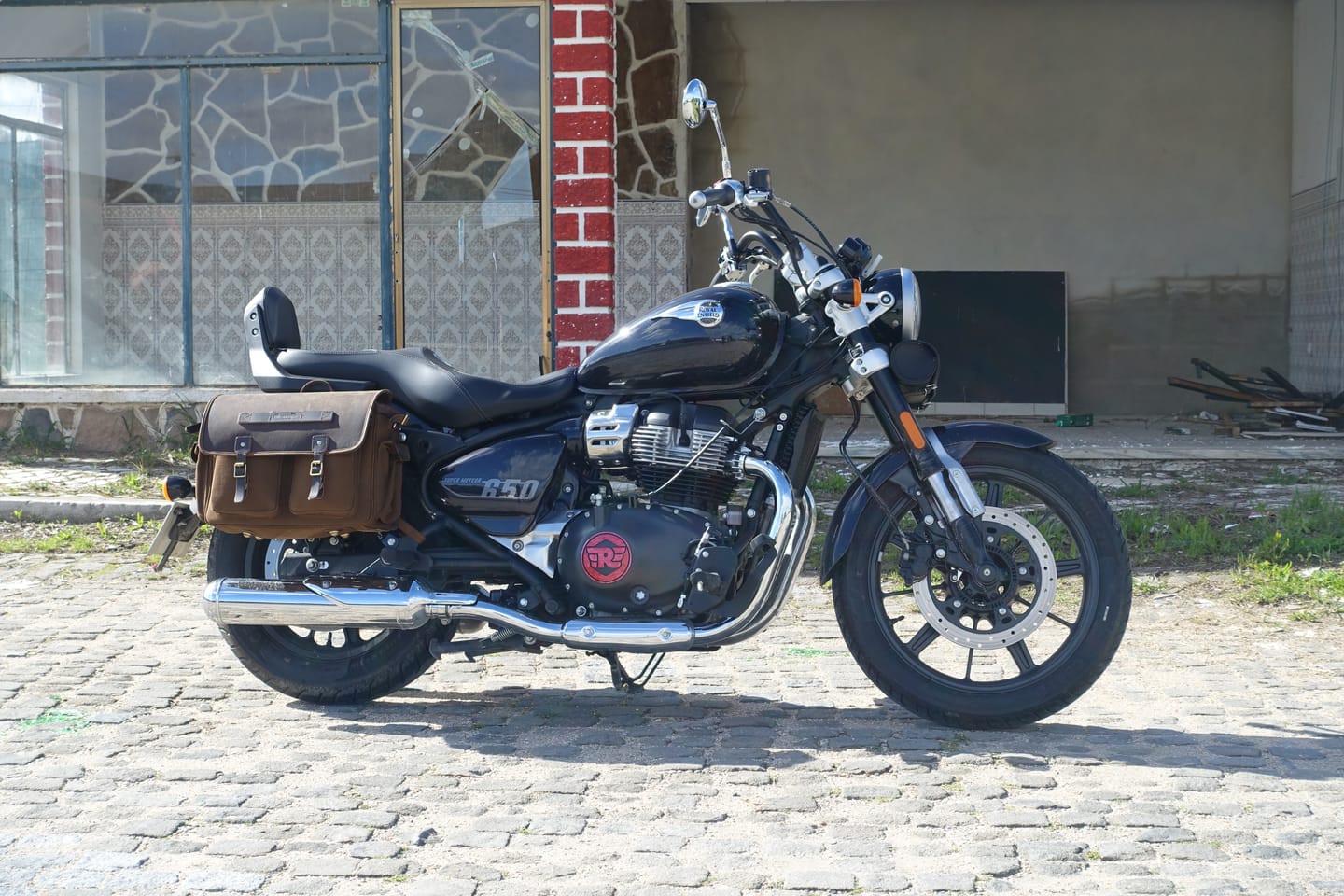 Customer photo review of expedition saddlebag