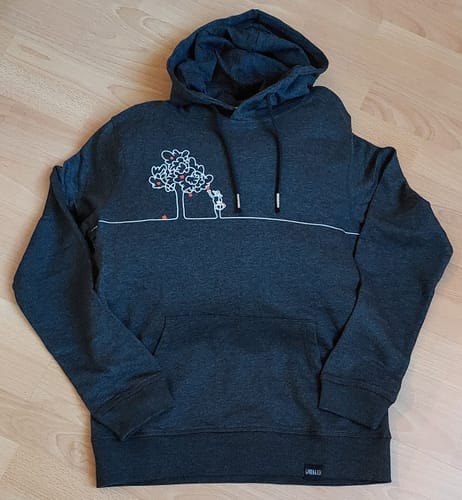 Customer photo review of Apfelbaum - Unisex Organic Hoodie