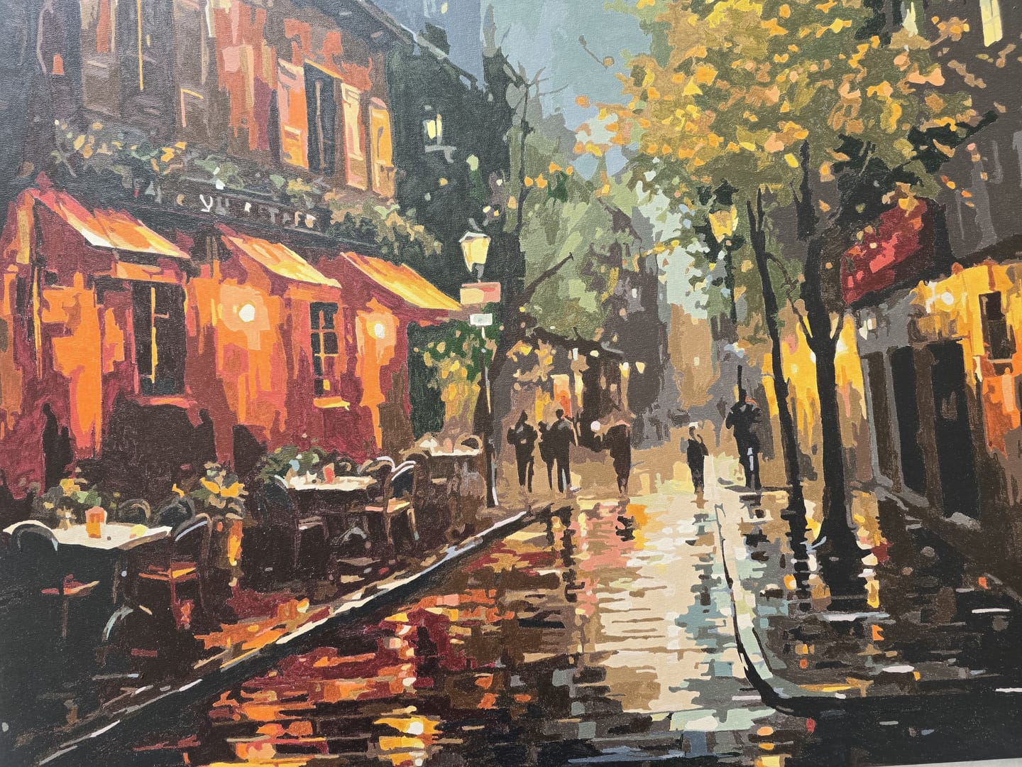 Customer photo review of Parisian Rainy Cafe