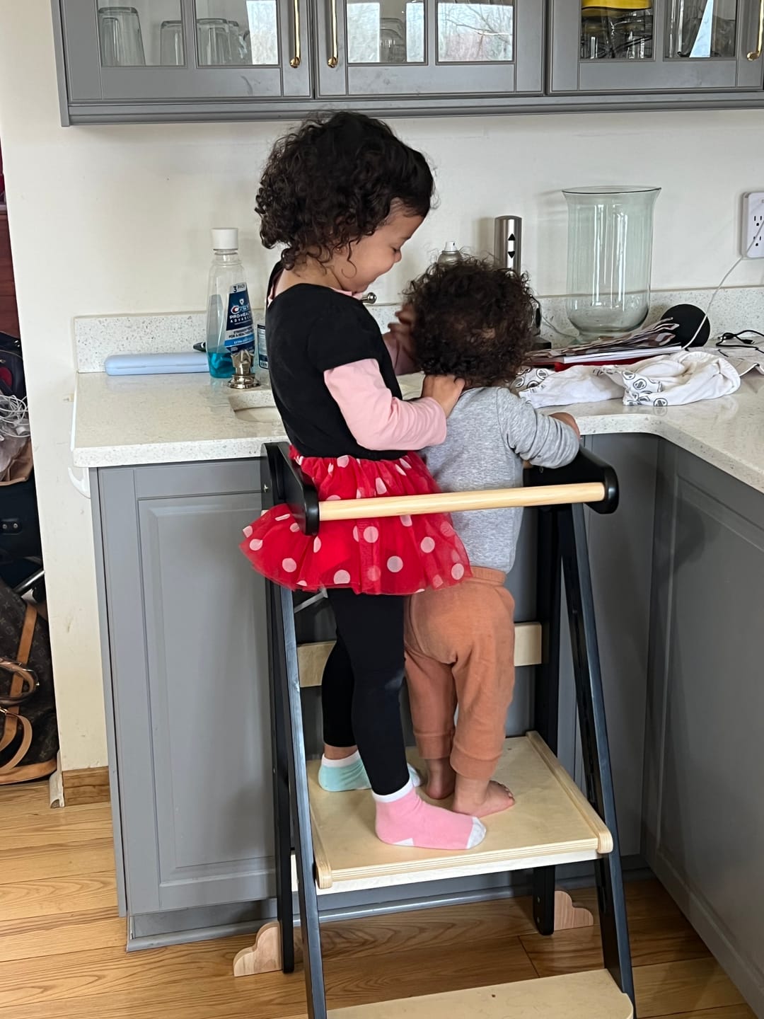 Customer photo review of HARPPA Nordi | Foldable Toddler Tower