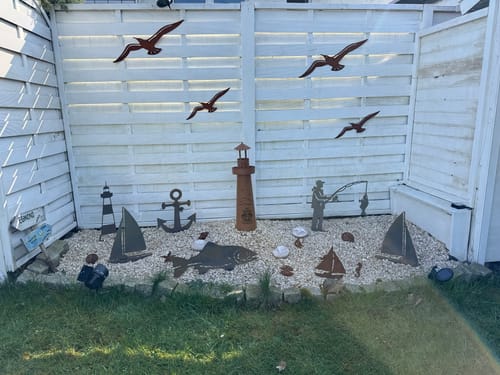 Customer photo review of Gartenstecker Anker