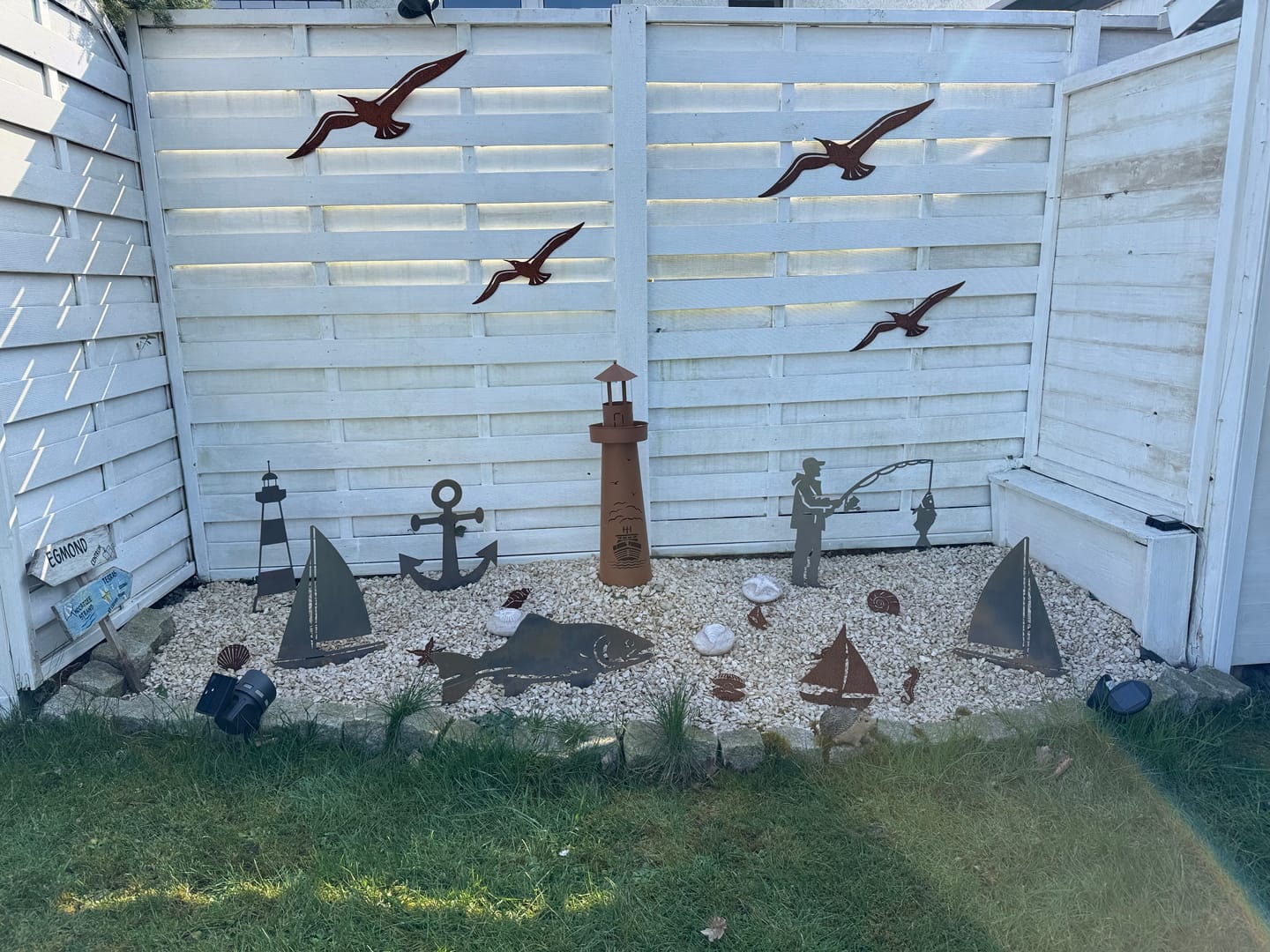 Customer photo review of Gartenstecker Anker