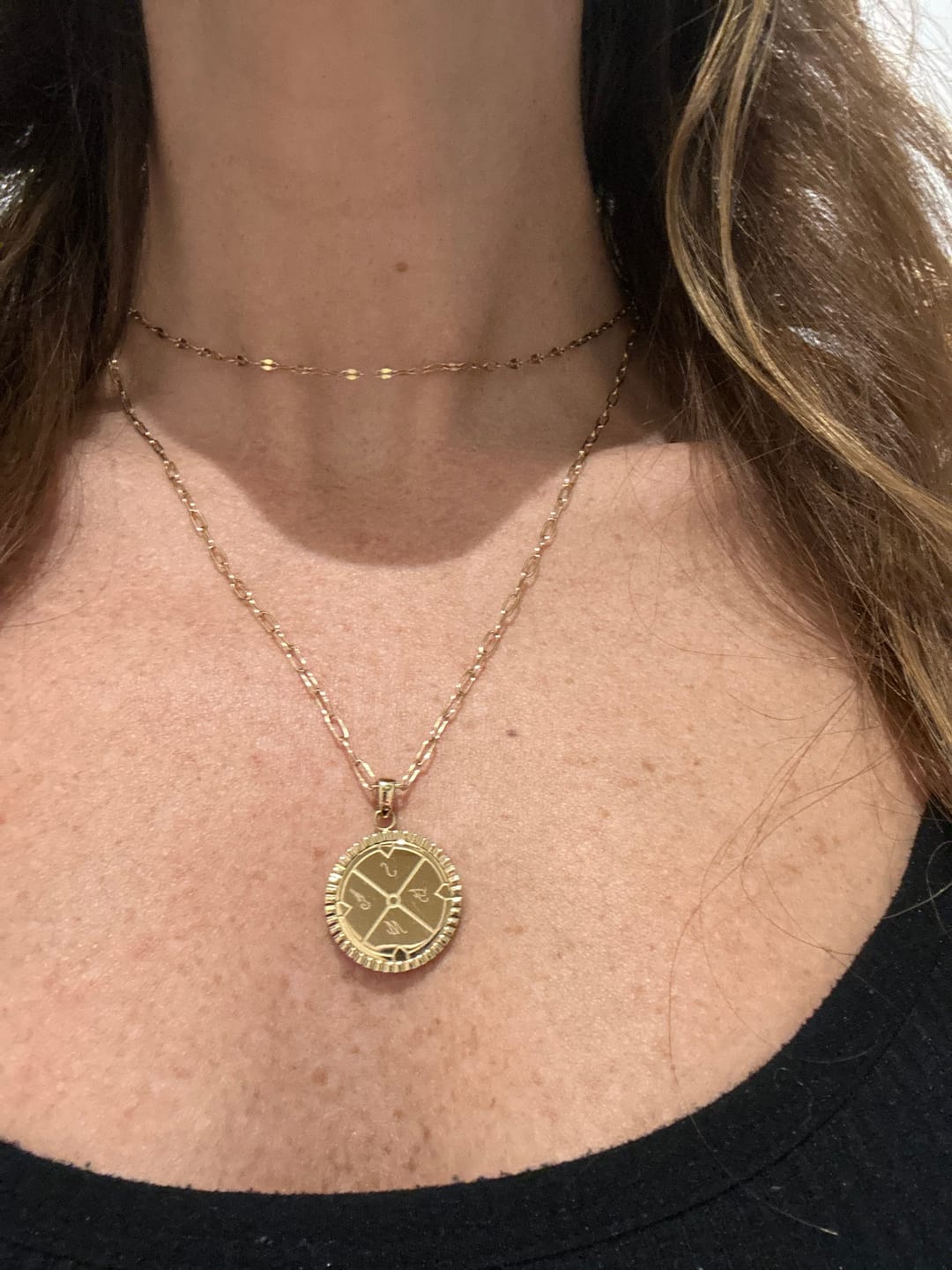 Customer photo review of Dainty Necklace