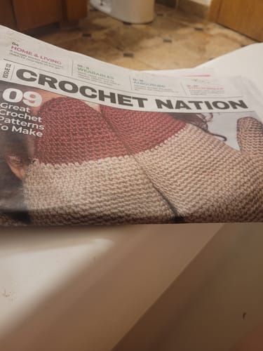 Customer photo review of Crochet Nation • 1-Issue-a-Month Subscription Plan *