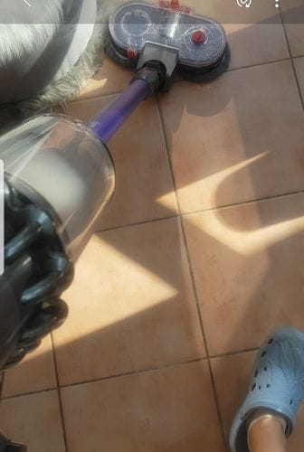 Customer photo review of Elektrischer Wischaufsatz passend für Dyson - Secret Sale