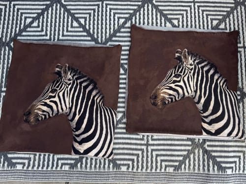 Customer photo review of Fabric Paint -- Dark Brown