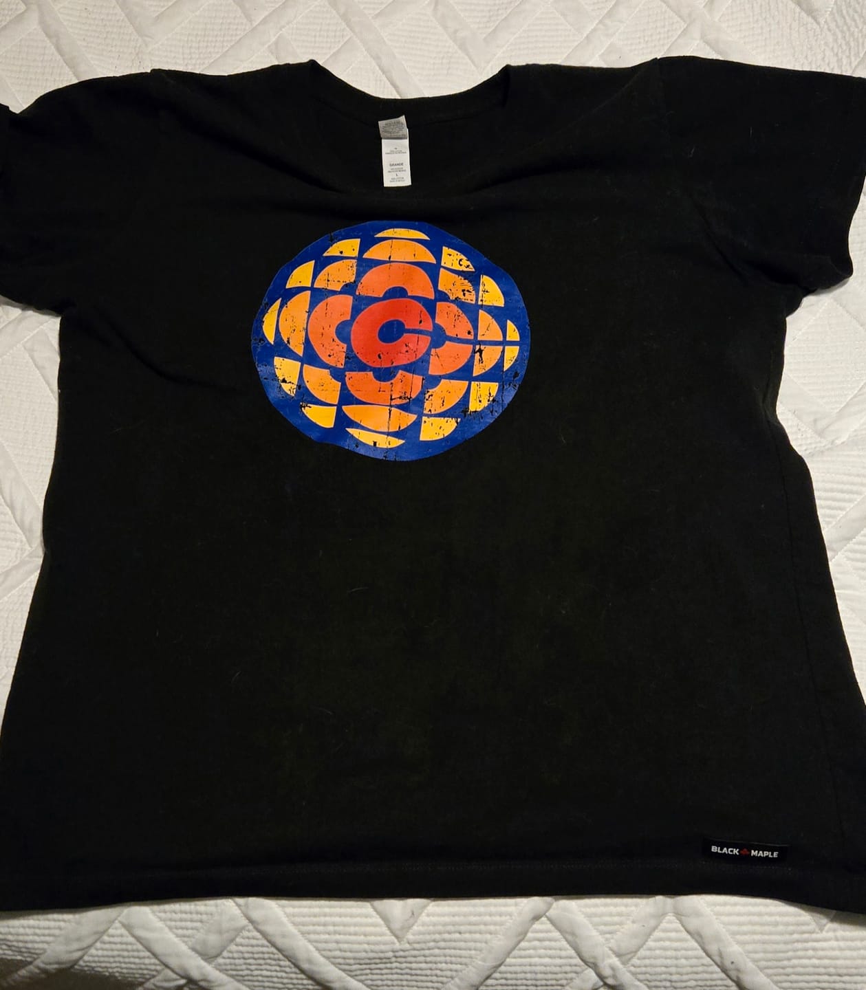 Customer photo review of CBC 1974-86 Retro Gem T-shirt