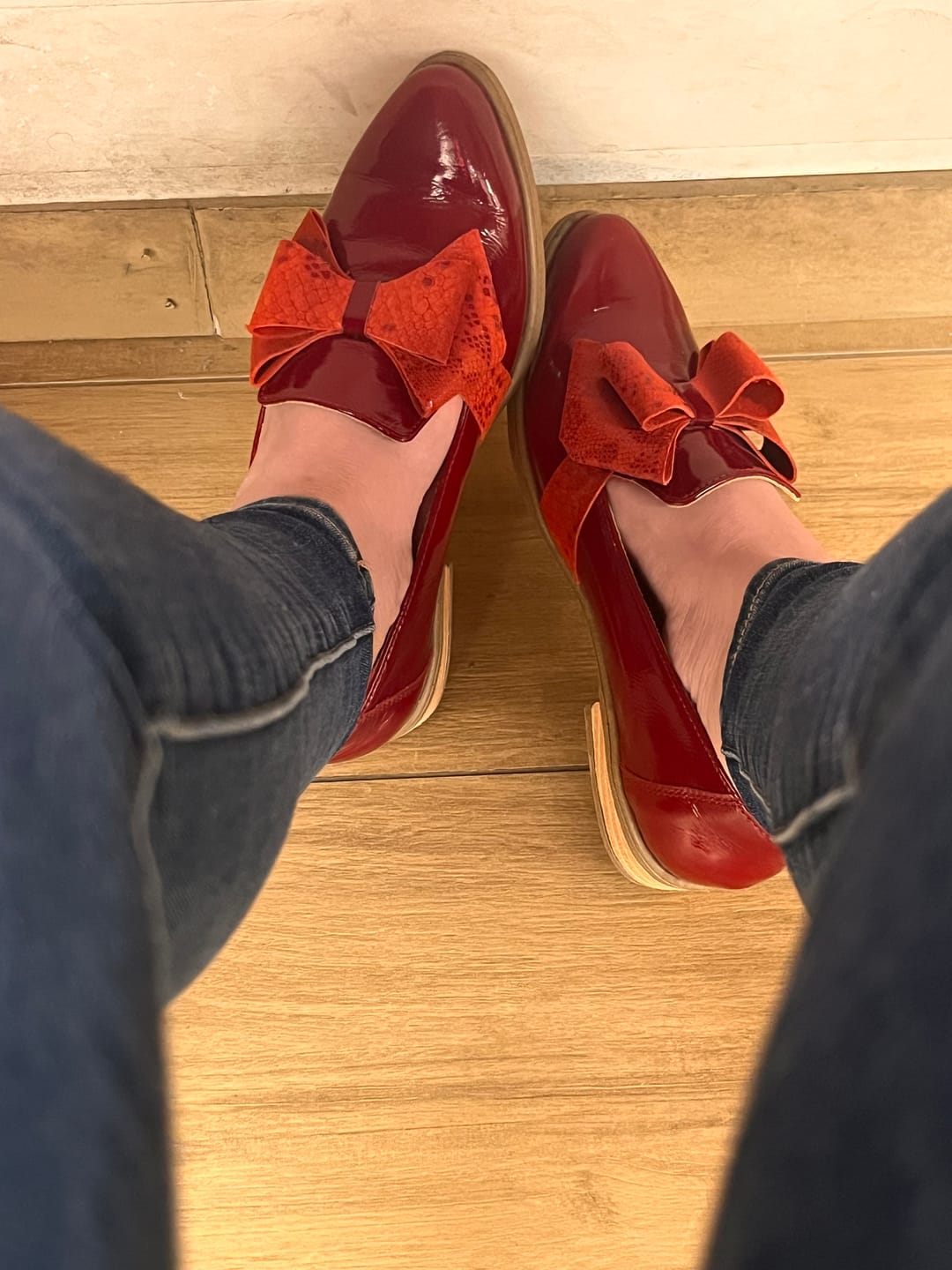Customer photo review of Mocasín Rosita Amatista