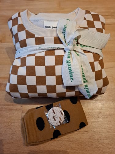 Cindy S. review of BROWN CHECKERS SET image 1 out of 1