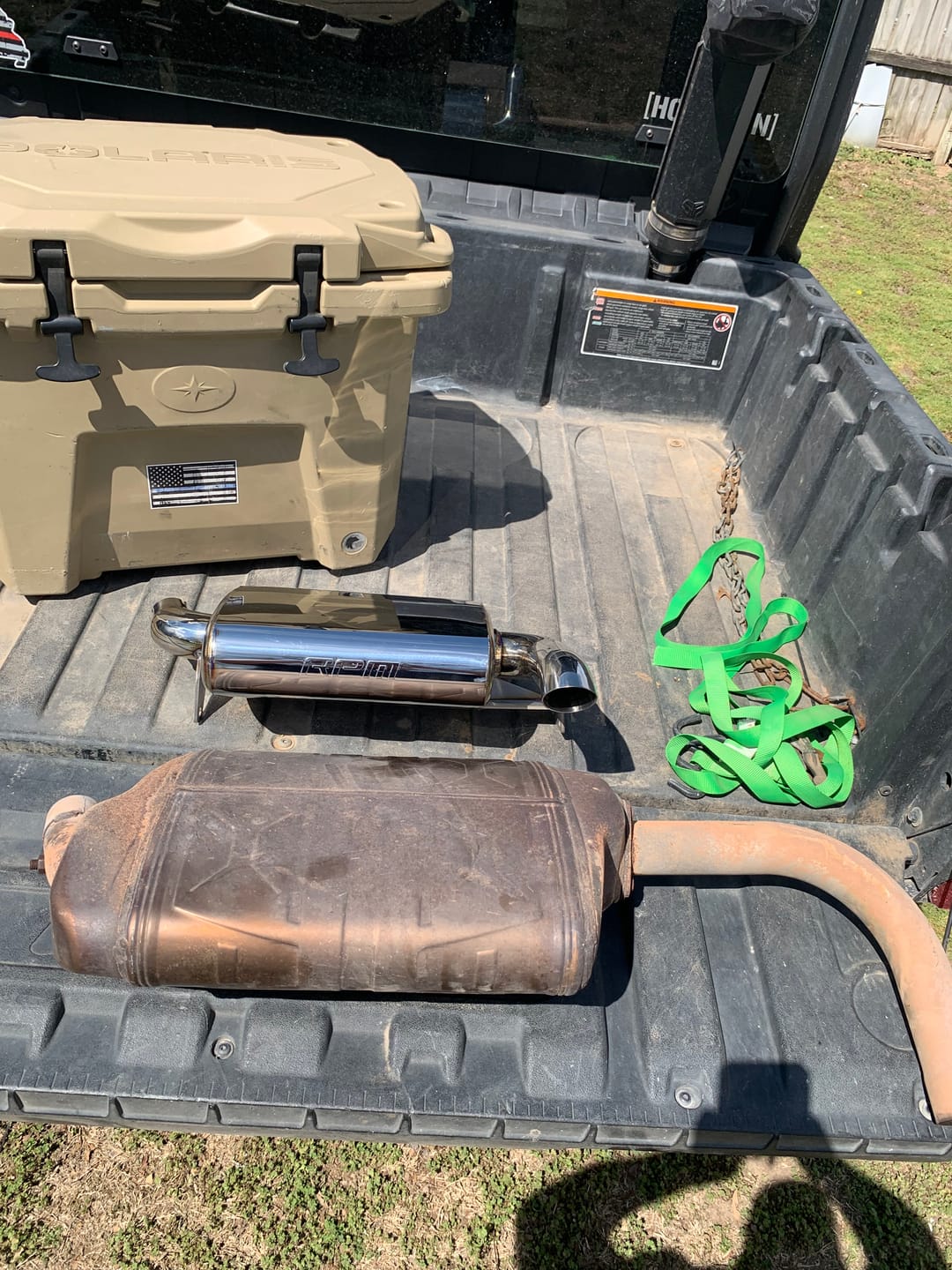 Customer photo review of RPM 2016-2025 Can-Am Defender HD10/HD9/HD8 Slip On, Sport Muffler