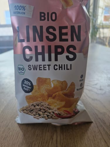 Customer photo review of Bio Linsen Chips Sweet Chili