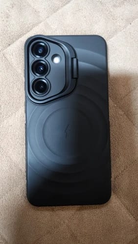 Customer photo review of LuxuryKase Shockproof Case with Ripple Pattern | Rugged Protective Cover & Wireless Charging Case for iPhone & Samsung Series