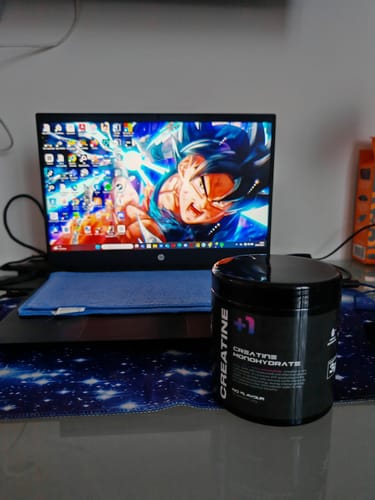Customer photo review of +1© Creatine Monohydrate (300g | 100 Dosi)