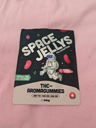 Customer photo review of THC Spacejellies Vollspektrum | 100mg THC | 20 Stk.