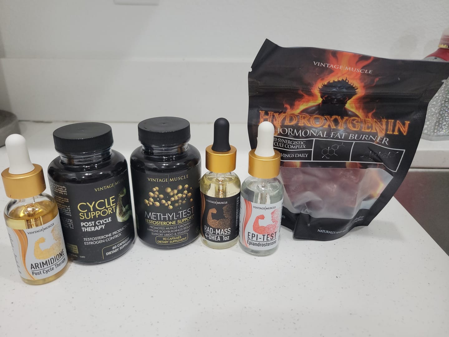 Customer photo review of Alpha Test Stack