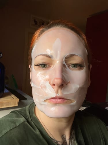 Customer photo review of Kollagen Boosting Maske