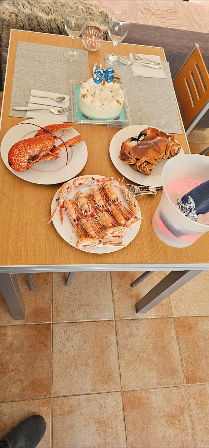 Customer photo review of Bogavante azul