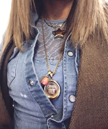 Customer photo review of Collana dell'Amore ♡