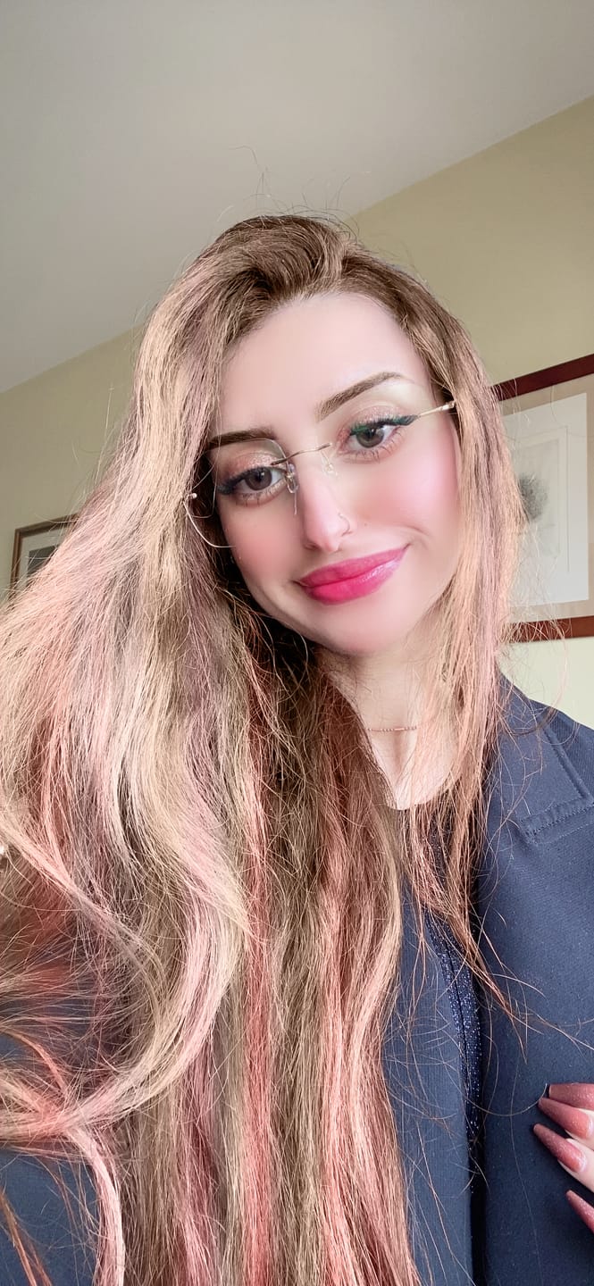 Customer photo review of Olivia Eyeglasses