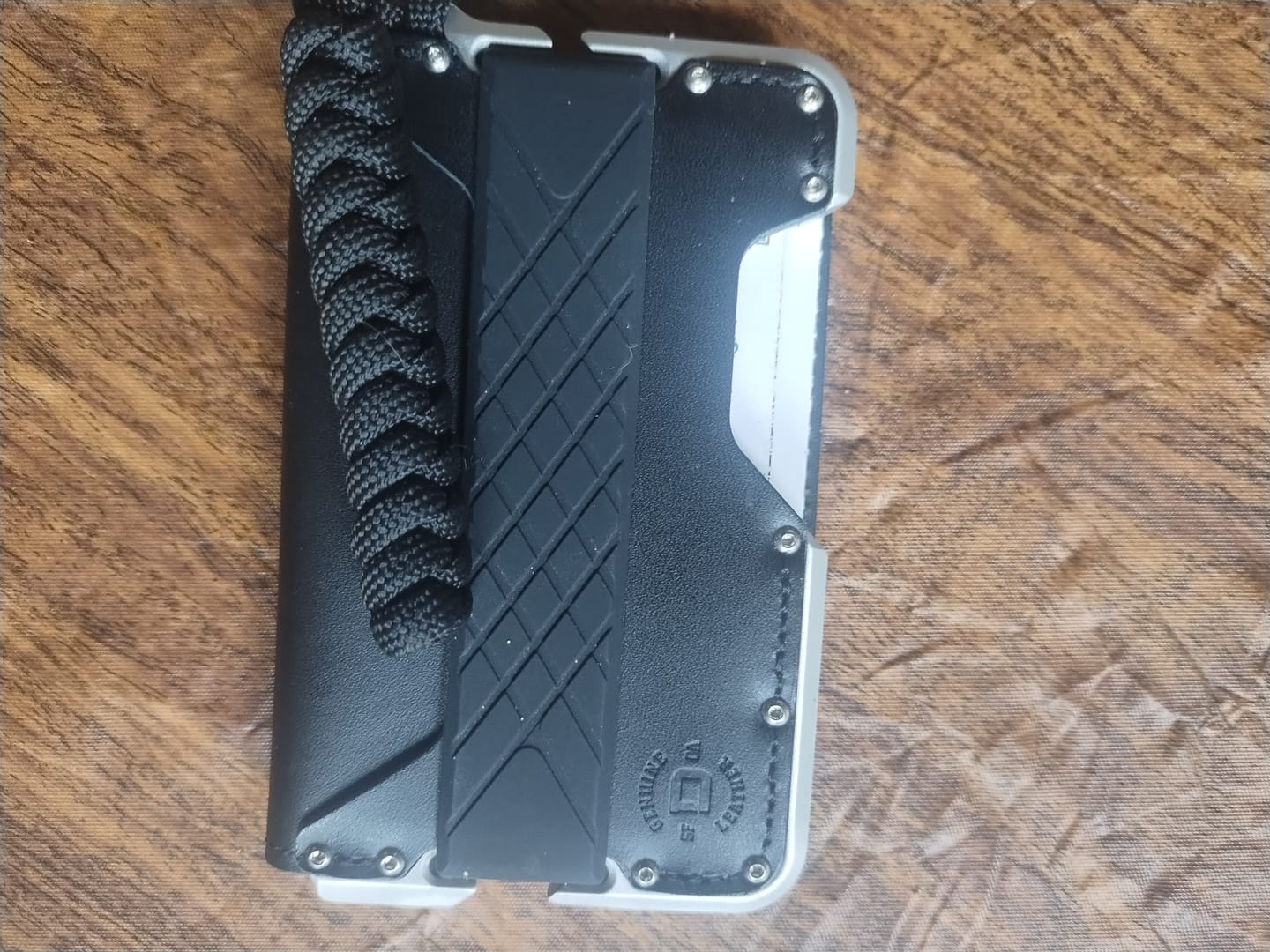 Customer photo review of D01 DAPPER™ BIFOLD WALLET
