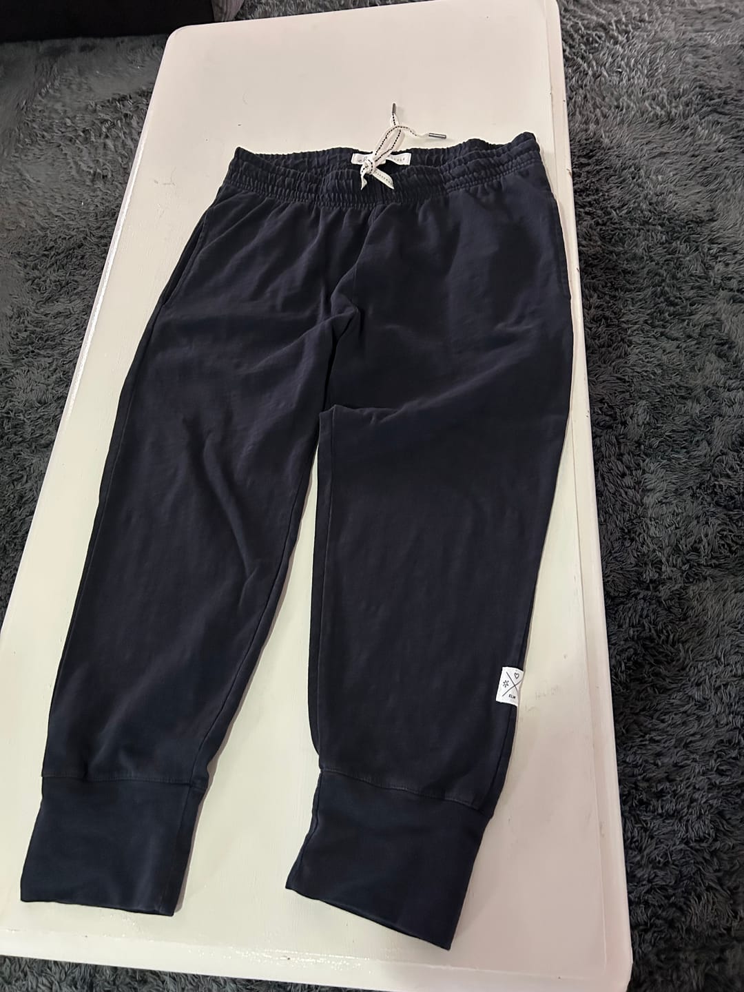 Customer photo review of 3/4 Brunch Pants - Navy