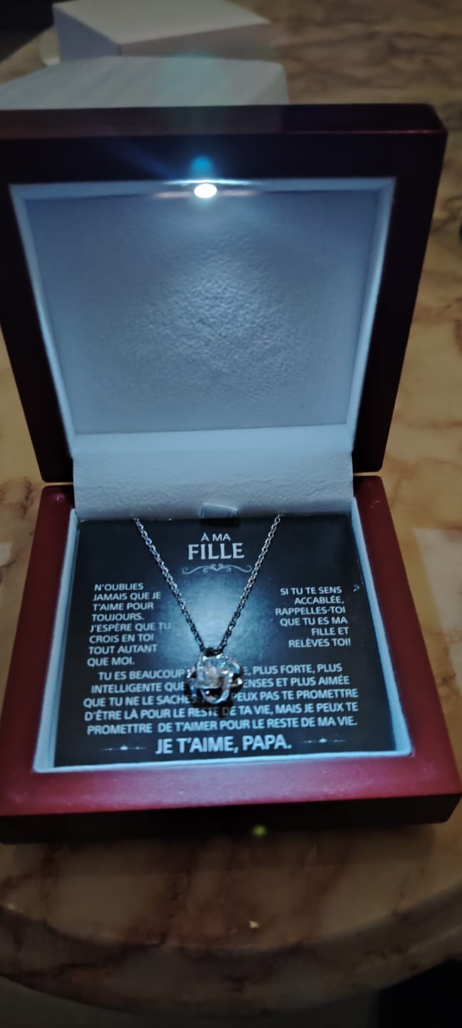 Customer photo review of À ma fille - N'oublie jamais que je t'aime pour toujours