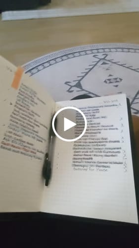 Customer video review of Weekly Planner