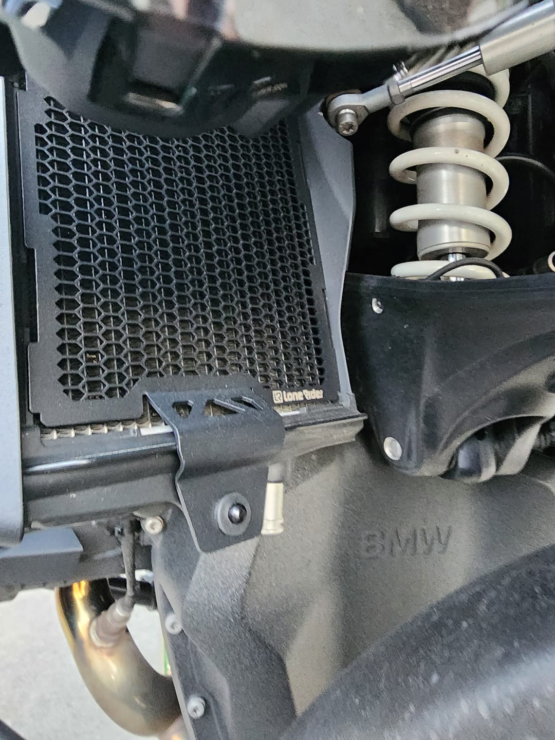 Customer photo review of Radiator Guard Set for BMW R1300GS / Adv