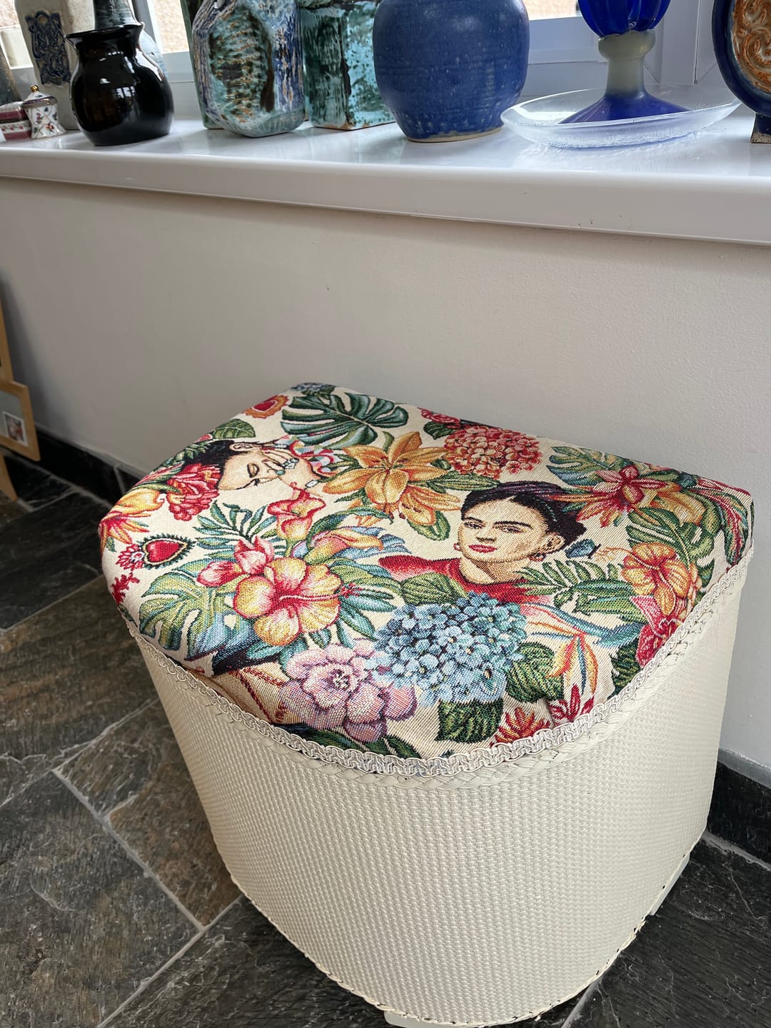 Customer photo review of Floral Frida Tapestry Fabric
