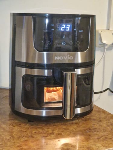 Customer photo review of Air Fryer Novio Grill & Fry