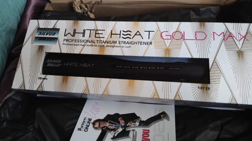 Customer photo review of Silver Bullet White Heat Max Titanium 38mm (GOLD PLATE EDITION) 130-230degrees C