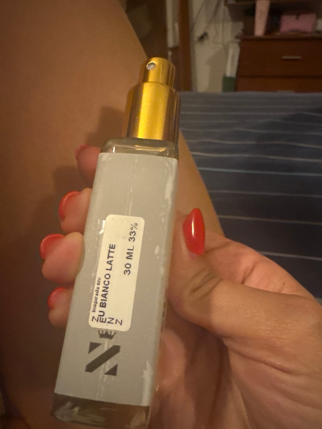 Customer photo review of Perfume Inspirado en U BIANCO LATTE zenz