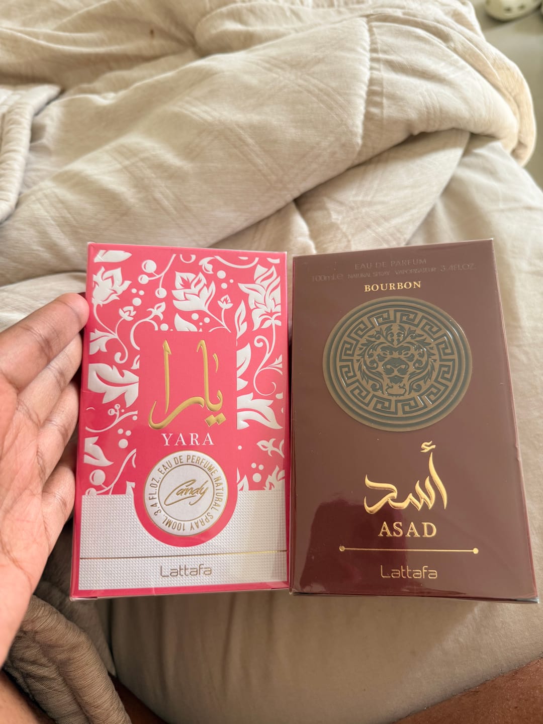 Customer photo review of Asad Bourbon lattafa edp 100ml