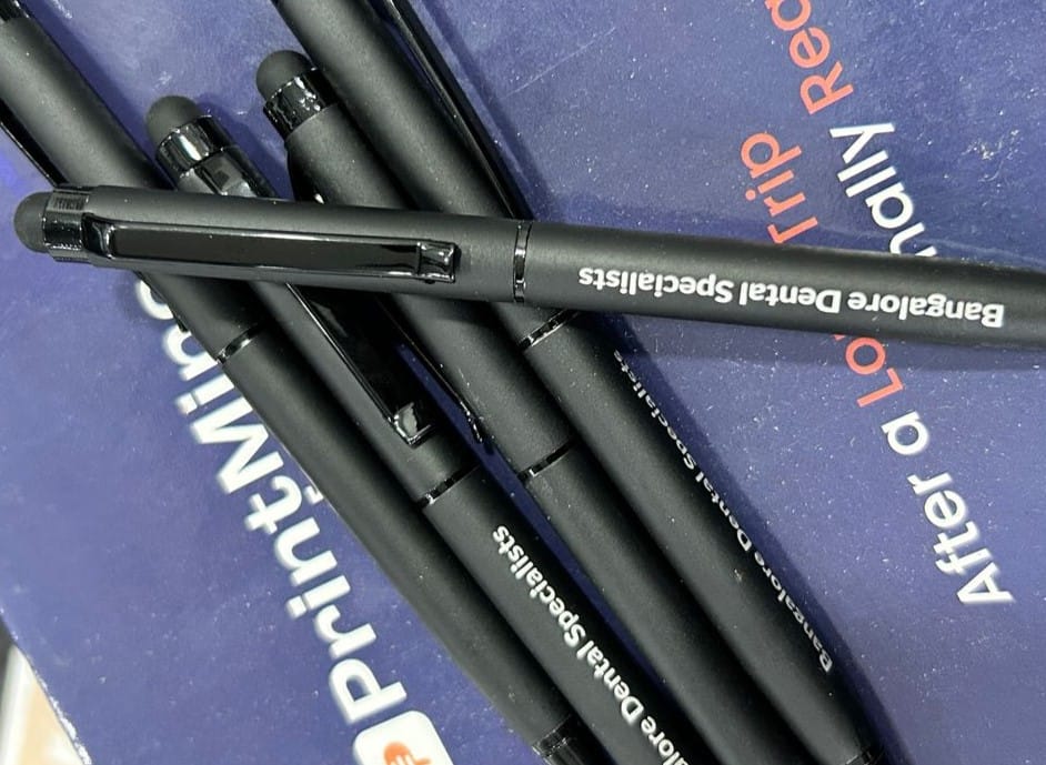 Customer photo review of Premium Metal Pen | Best Corporate Gift | PrintMine.in